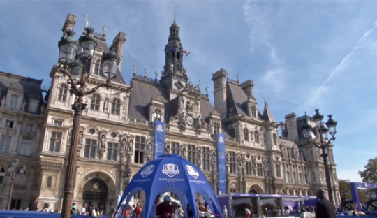 Branded Pop-up Kiosk for the Ryder Cup