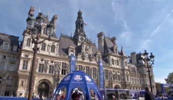 Branded Pop Up Kiosk for the Ryder Cup