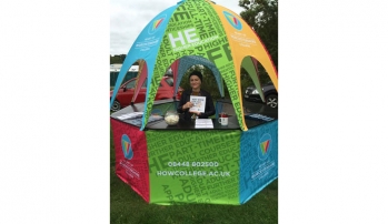 Pop Up Kiosk for Heart of Worcestershire College