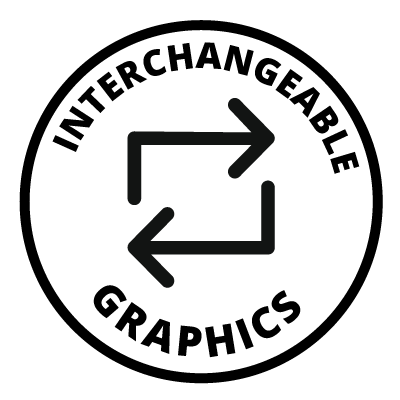Lightbox Pop-up Banner - Interchangeable Graphics Icon