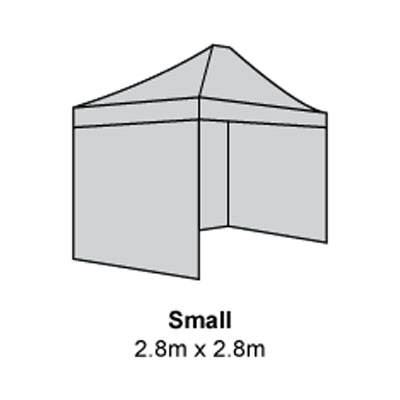 Gazebo 3m x 1m diagram