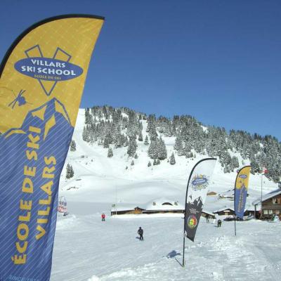 Finn Banner Villars Ski School Event Case Studies