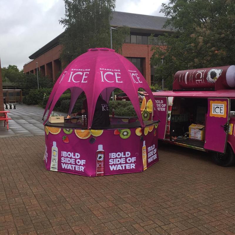 Sparkling Ice Kiosk